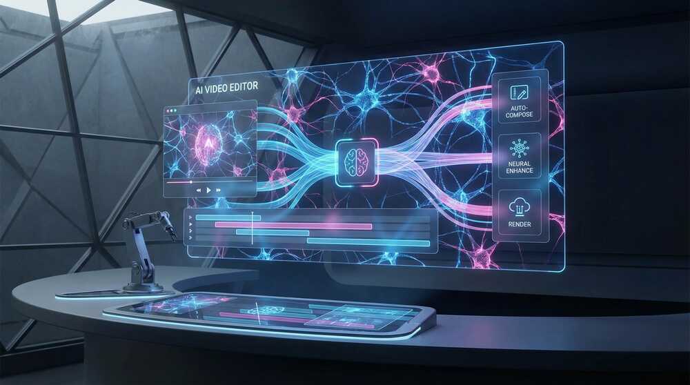 女神视频 AI视频剪辑